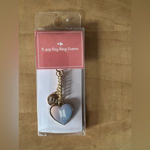 BTS keychain ring charm